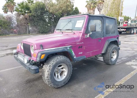 1997 Jeep Wrangler Se z USA, uszkodzony, nr VIN 1J4FY29P1VP410622